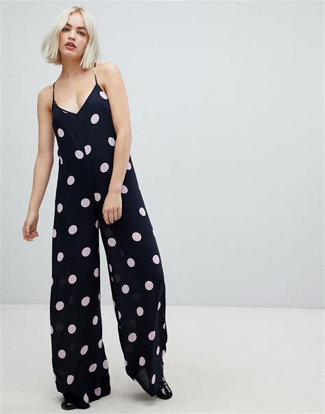 Pepe Jeans Cora Polka Dot Jumpsuit 23 Asos Lookastic