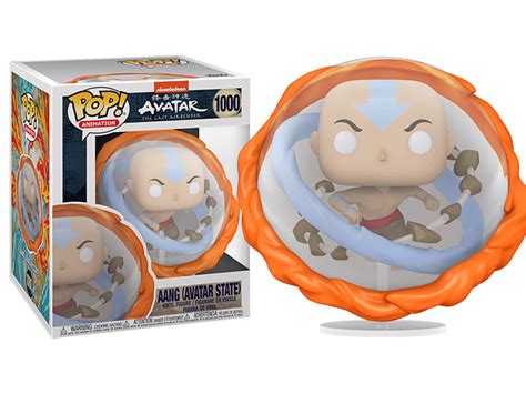 Aang Avatar State The Last Airbender Funko Pop Animation 3 75 Inches Funko Pop 1000