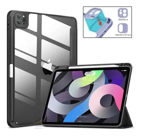 Capinha Para Ipad Air 5 - Capinha Acrílico Com Slot Para Caneta Para iPad Air 5 A2588 | MercadoLivre