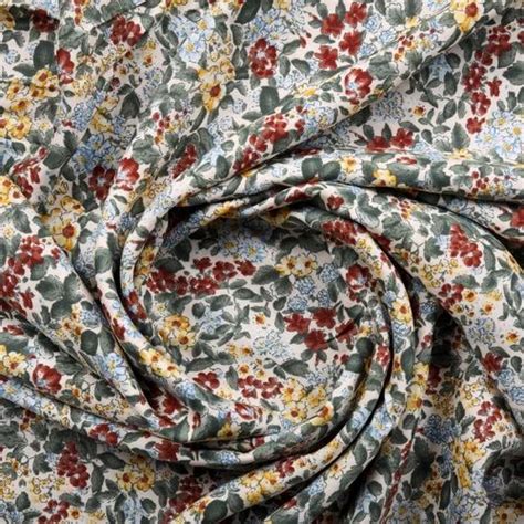 Multi Color Ditsy Floral Print Rayon Fabric At Rs Printed