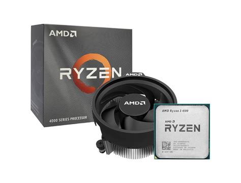 AMD Ryzen 3 4100 4 Core AM4 CPU Processor 100 100000510BOX