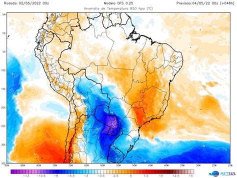 Ciclone Levar Ar Frio Ao Centro Oeste Sudeste E Norte Do Brasil