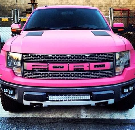 Oh Baby Pink Truck Accessories Ford Trucks Pink Truck