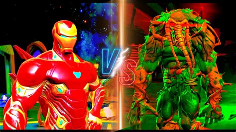 MARVEL CHAMPION IRON MAN VS MAN THING YouTube