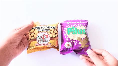 Indonesian Snacks Garuda Pilus Vs Kacang Polong Unboxing YouTube