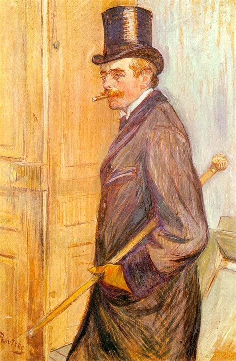 Portrait Of Louis Pascal By Henri De Toulouse Lautrec