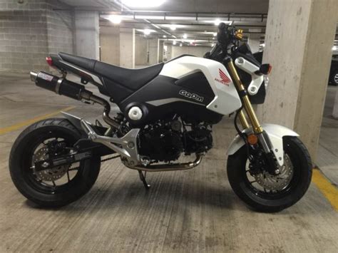 2015 Honda Grom White Modified 100miles