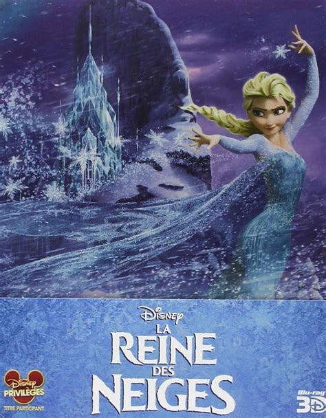 La Reine des Neiges 3D Edition Limitée Steelbook Blu ray Amazon ca