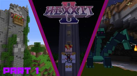 Minecraft Hexxit 2 Part 1 A New Adventure Begins YouTube