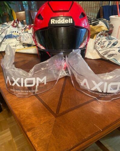 Riddel Axiom Helmet Titanium Face Mask Ebay