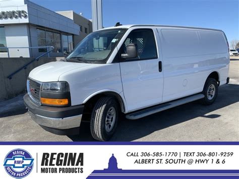 Pre Owned Gmc Savana Cargo Van Work Van For Sale In Regina Sk