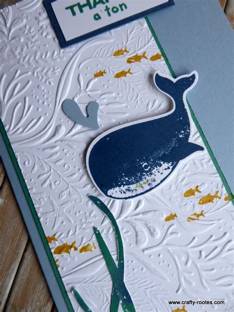 Seabed Embossing Folder Crafty Rootes