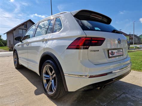 Vw Tiguan Tdi R Line Tkm Navi Led Tempomat Alu Pdc El Paket