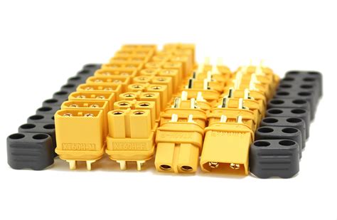 5 Paar 10 Stück Original Amass XT60H Hochstrom Goldstecker XT60 Stecker