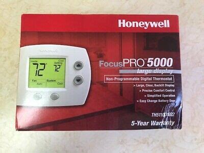 honeywell thermostat manual rth6360d1002