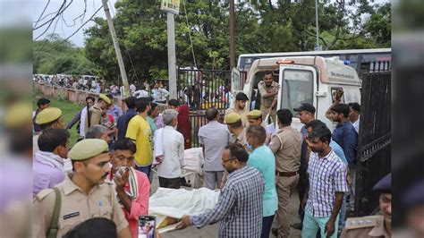 Hathras Stampede Death Toll Rises To 121 Cm Reaches Ground Zero