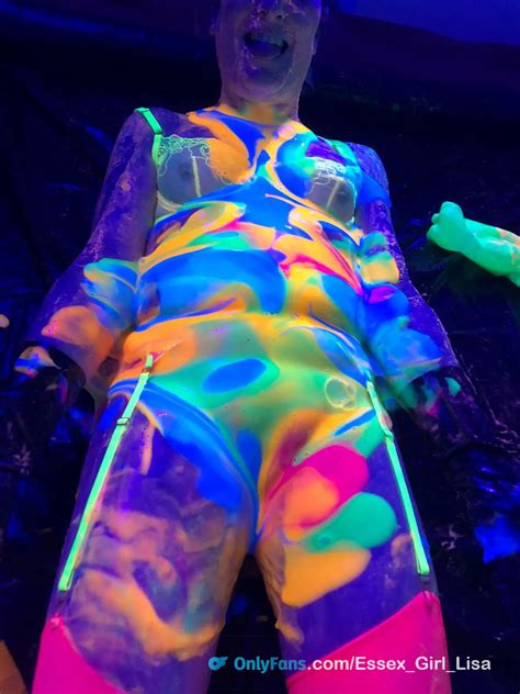 Playing With Glow In The Dark UV Slime With My Slave Nude Pics XHamster