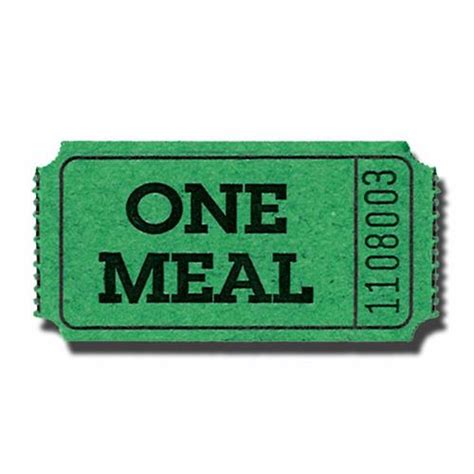 Free Meal Ticket Template Download Free Meal Ticket Template Png