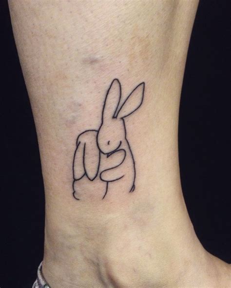 Shared By Yelena Garfias Find Images And Videos About Tattoo Rabbit And Tattoo Rabit On We