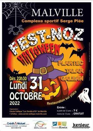 Fest Noz à Malville le 31 octobre 2022 Tamm Kreiz