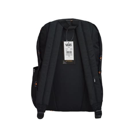 Plecak Szkolny Miejski Vans Old Skool Classic Backpack Black Kwiatki