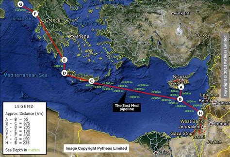 Cyprus Greece And Israel To Speed Up East Mediterranean Gas Pipeline Efforts Dcss News