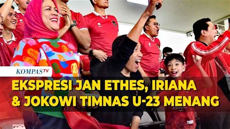 Ekspresi Jan Ethes Hingga Jokowi Timnas Indonesia U Cetak Gol Dan