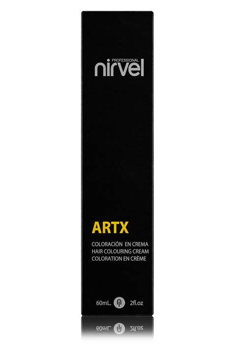Перманентный краситель для волос ArtX Nirvel Professional 4 Средний ...