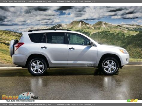 Classic Silver Metallic 2011 Toyota Rav4 V6 4wd Photo 2