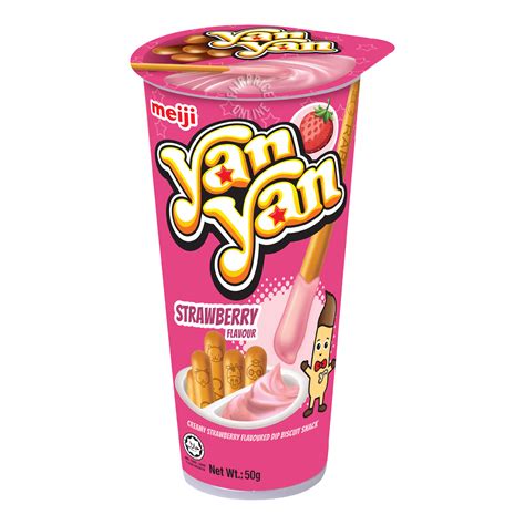 Meiji Yan Yan Stick Biscuits Strawberry Ntuc Fairprice