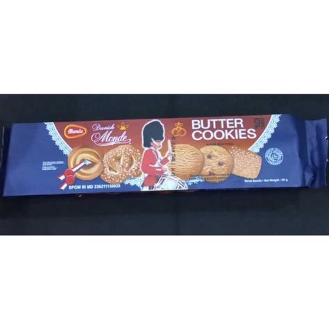 Jual Monde Butter Cookies G Shopee Indonesia