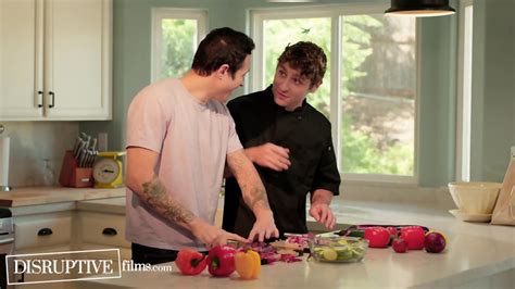 College Jock S Cooking Lesson Ends In Erotic First Gay