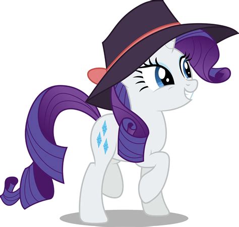 Rarity Is Happy And Cute Vector By Chrzanek97 On Deviantart