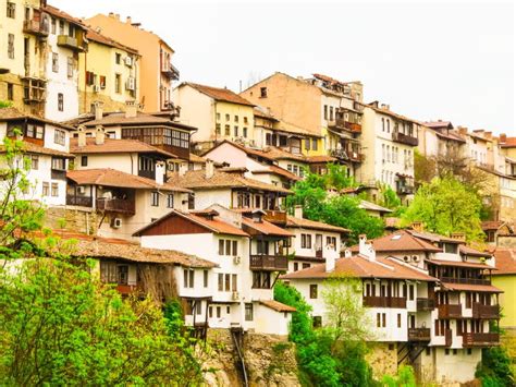 Old Town Veliko Tarnovo, Bulgaria Stock Photo - Image of historical ...