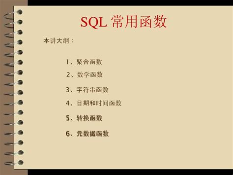 08 Sql常用函数 Word文档在线阅读与下载 无忧文档