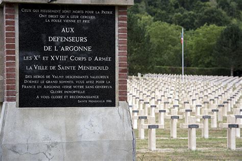 The Sainte M Nehould National Cemetery Chemins De M Moire