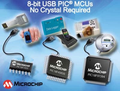 Microchip Ampl A Su Portafolio De Microcontroladores Usb Mexchip