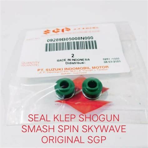 Smash Shogun Titan Axelo Valve Seal Original Suzuki Original Sgp