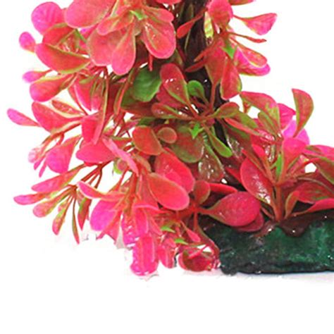 Mini Cute Aquarium Plastic Plant Arched Shape Fish For Tank Water Plant