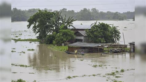 Assam Flood Crisis Death Toll Touches 56 16 Lakh Affected In 29 Districts India News