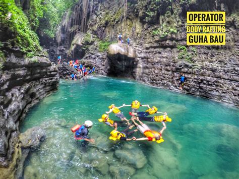 Galeri Foto Body Rafting Green Canyon Operator Body Rafting Guha Bau