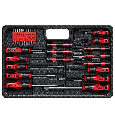 XOOL Professional Non Slip Precision Screwdriver Set 42 Piece