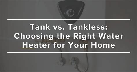 Tank Vs Tankless Choosing The Right Water Heater For Your Home Diamond Heating And Airtemp Alaska