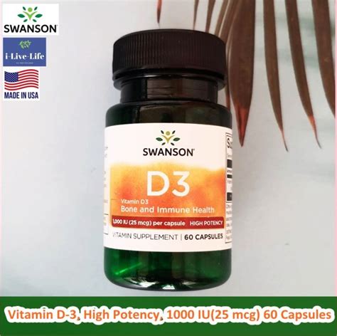 Vitamin D High Potency Iu Mcg Or