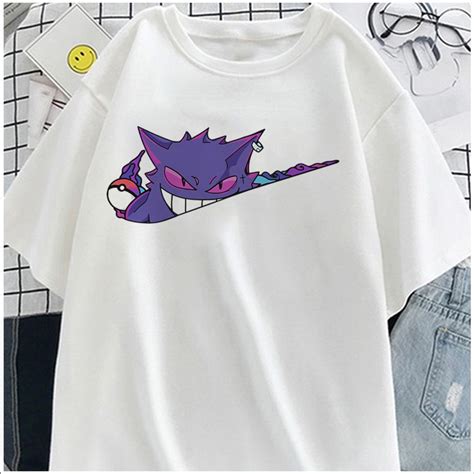 Camiseta Gengar Pokémon N ke Anime Aesthetic Shopee Brasil