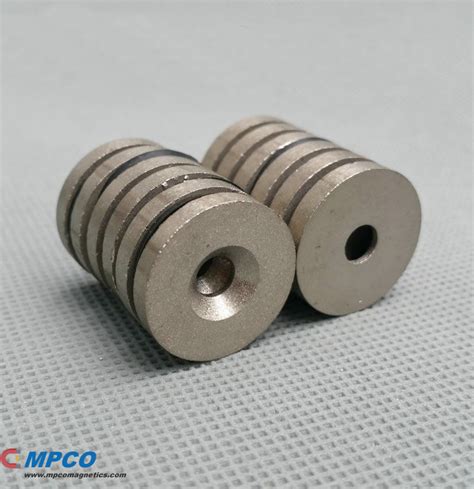 Rare Earth SmCo Countersunk Magnet MPCO Magnets