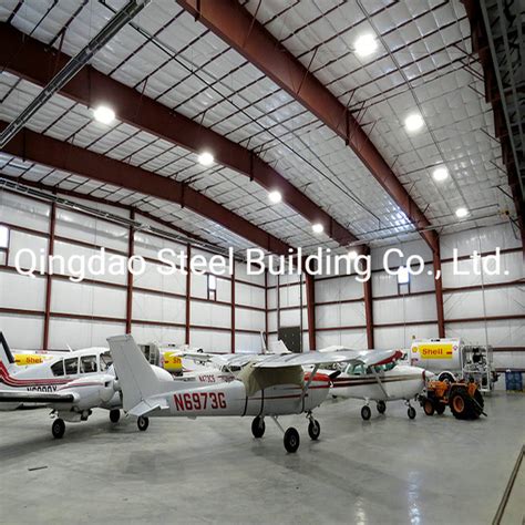 Prefab Steel Structure Aircraft Hangar Building Steel Structure