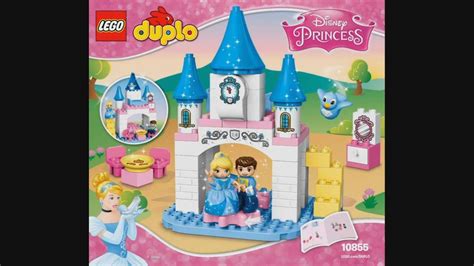 Lego Duplo Cinderellas Magical Castle Instruction Timelapse