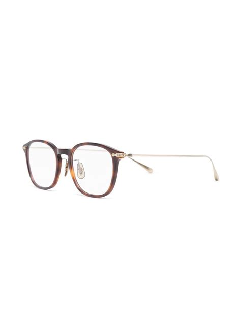 Oliver Peoples Winnett Square Frame Eyeglasses Farfetch