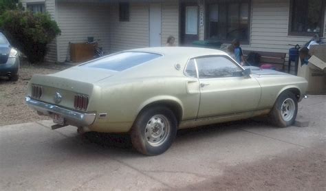 Champagne Gold 1969 Ford Mustang Gt Fastback